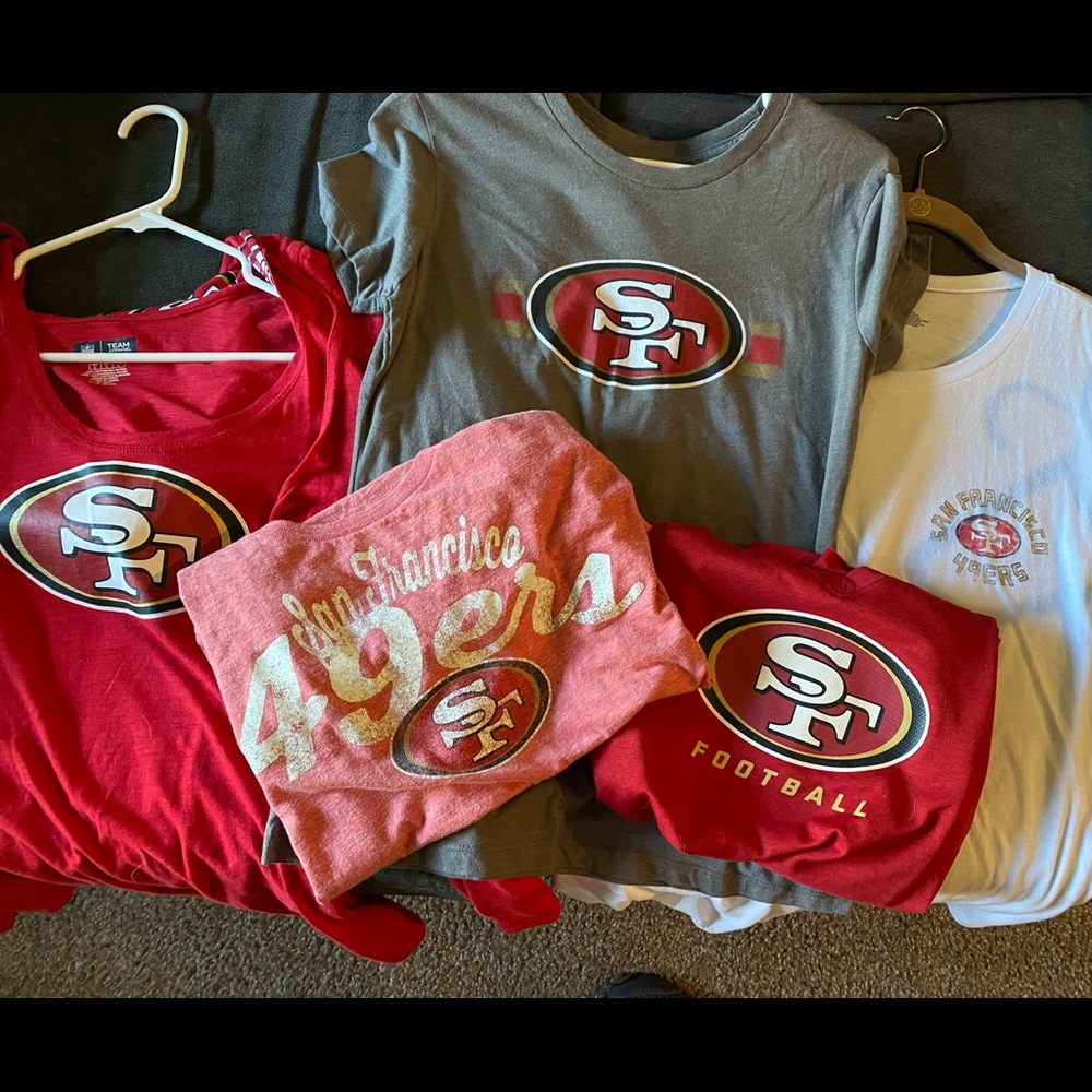 San Francisco 49ers shirts